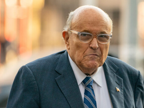 Rudy Giuliani was found in contempt for failing to provide evidence in a defamation case