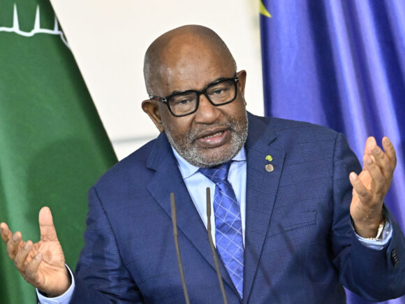 The president of Comoros says he plans to transfer power to his son