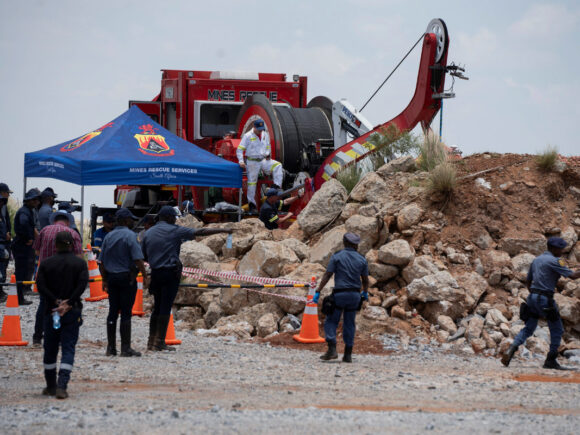 In South Africa, an illegal mine resulted in the recovery of 78 fatalities and 246 survivors