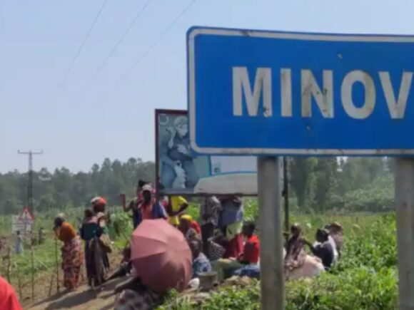 Minova, a crucial town in South Kivu, is taken by M23 insurgents