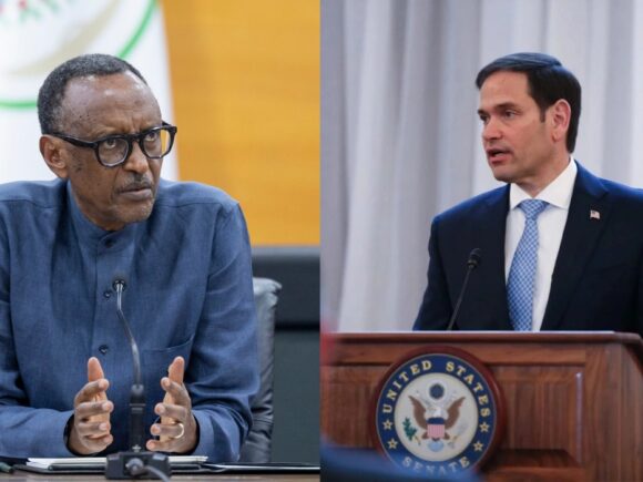 US Secretary of State and President Kagame talk about the “need to address root causes” of the DR Congo situation