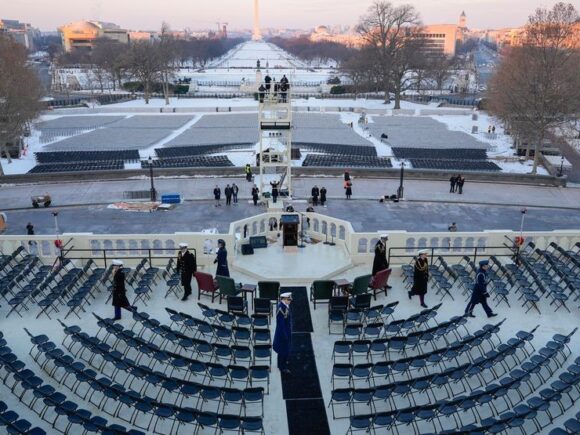 The Inauguration Ceremony for Trump Was Moved Indoors Due to an Arctic Blast Warning