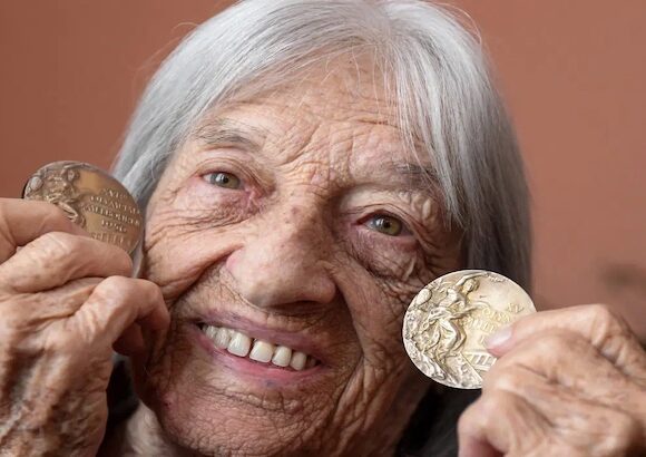 Agnes Keleti, the oldest Olympic gold medalist in history, dies at age 103