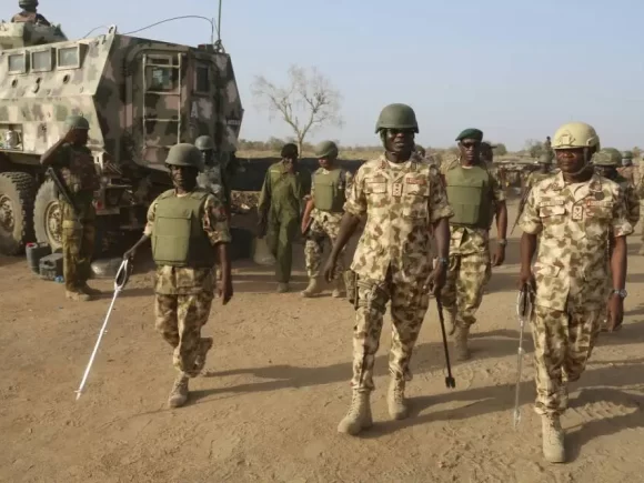 Nigerian military reports that 76 Islamist extremists were slain in Borno state