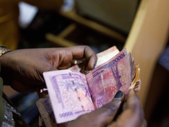 The Ugandan shilling declined due to banks’ demand for hard cash