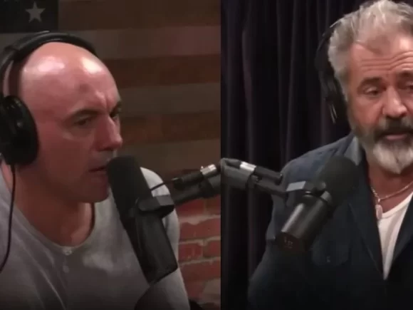 Mel Gibson says that while filming Joe Rogan’s podcast, his $14.5 million mansion burned down to “nothing”