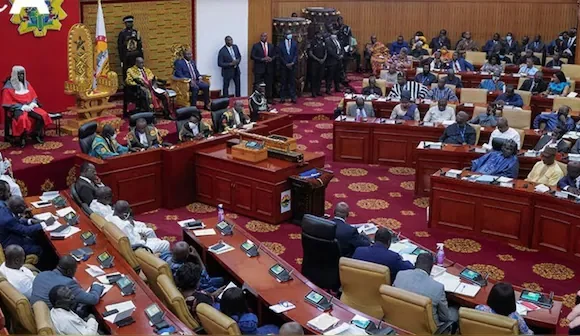 Ghana’s parliament avoids a government shutdown by passing an interim budget