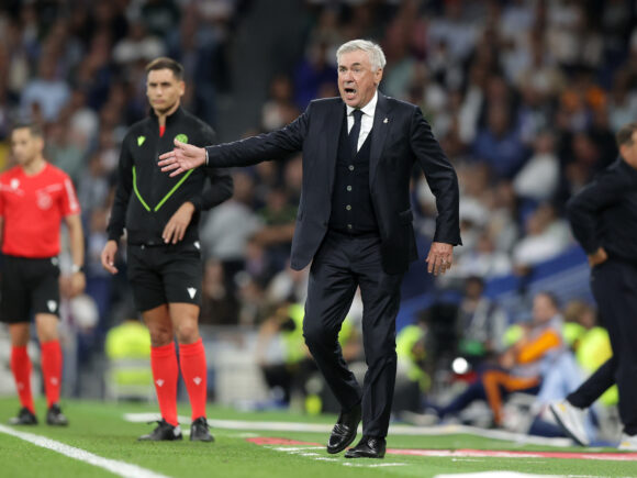 Edgy Ancelotti isn’t in the mood to discuss following Barcelona’s crushing defeat