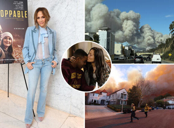 Jennifer Lopez’s Hollywood film premiere was cancelled as a result of the Pacific Palisades fire