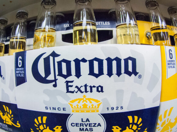 Corona beer manufacturer Constellation Brands lowers its projection for yearly sales