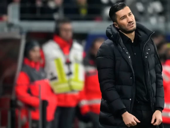 In 2025, struggling soccer team Dortmund fires coach Sahin following a four-game losing streak