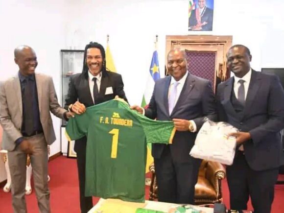 Rigobert Song has been appointed as the new coach of the Central African Republic