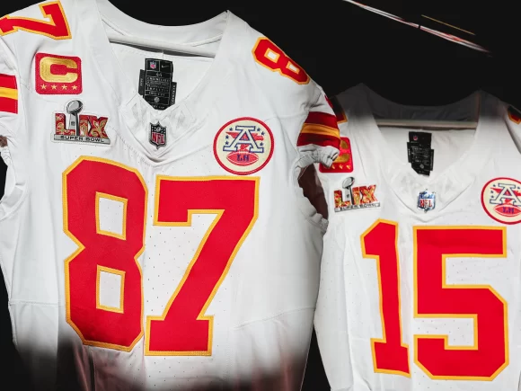 White jerseys will be worn by the Chiefs in Super Bowl LIX