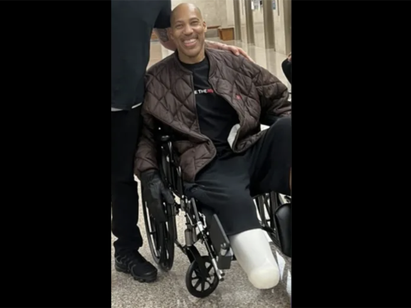 LaVar Ball reportedly had his right foot amputated because of health problems