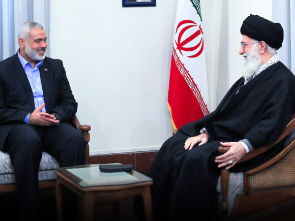 Iran’s leader Khamenei talks with Hamas leaders in Tehran, according to state television