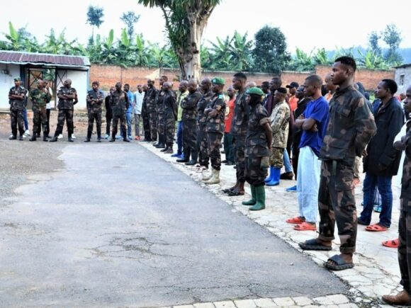 Soldiers from the Democratic Republic of the Congo praise Rwanda’s kindness after leaving their nation