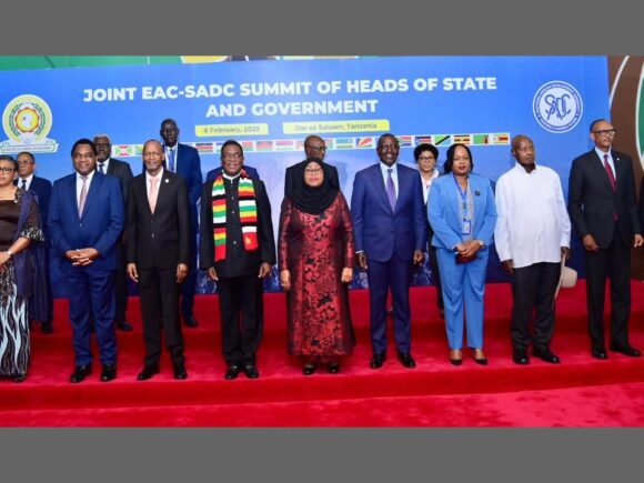 Leaders of the EAC and SADC call for a political solution to stop the violence in eastern DR Congo