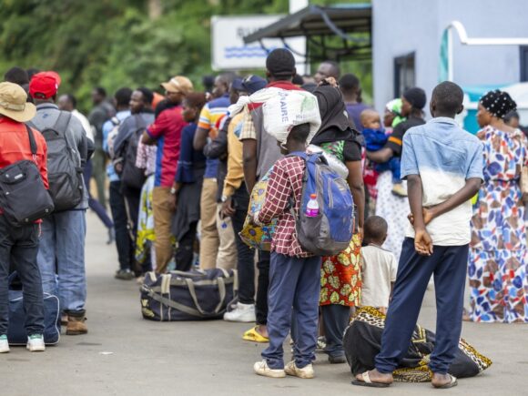 Three kilometers from the Rwandan border, within the FDLR frontline base