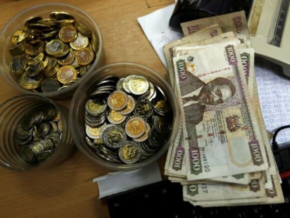 Kenyan shilling declines little, according to LSEG data