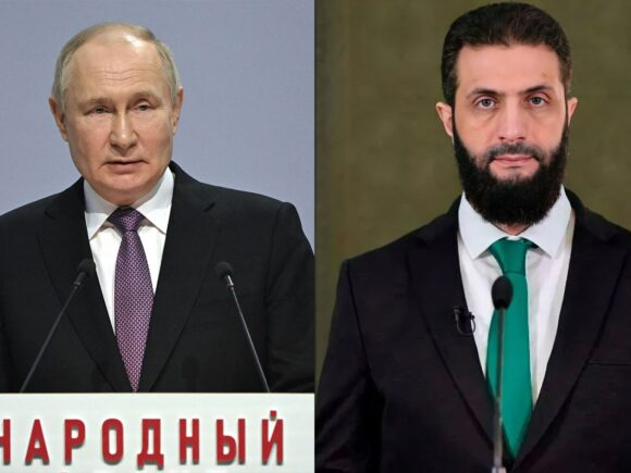 Sharaa of Syria engages in a telephone conversation with Putin of Russia