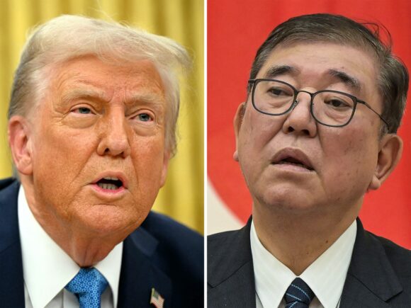 Trump will meet with Ishiba of Japan while the trade battle with China rages