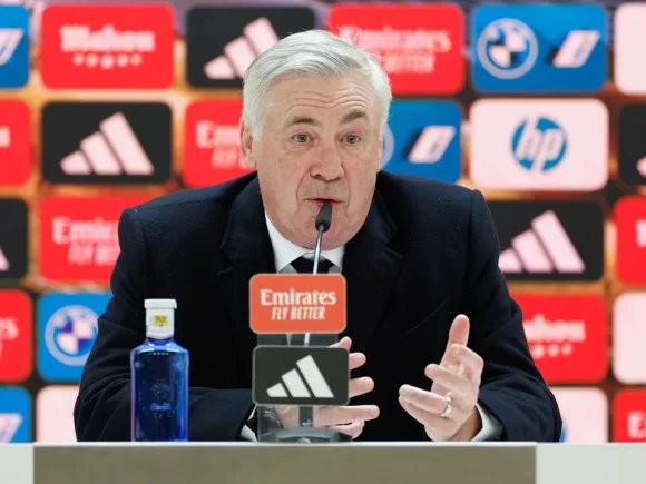 Ancelotti, the manager of Real Madrid, is sick of Vinicius rumors