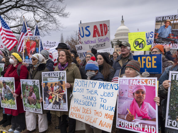 Under Trump’s cost-cutting plan, USAID’s workforce will decrease from 10,000 to 300 employees