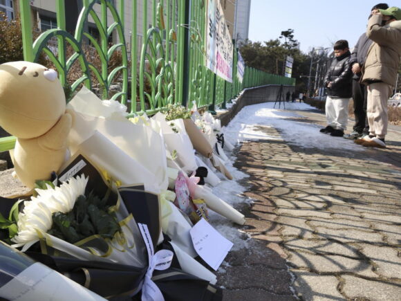 A female teacher in South Korea fatally stabbed an eight-year-old student