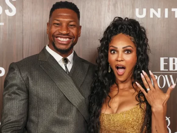 Congratulations, Coretta and Kang! Four months after declaring their engagement, Jonathan Majors and Meagan Good tie the knot