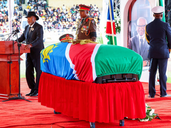 African leaders attend the funeral of Sam Nujoma, the “founding father” of Namibia