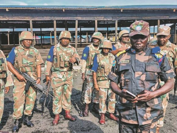 DR Congo: South African soldiers are reportedly itching to go home