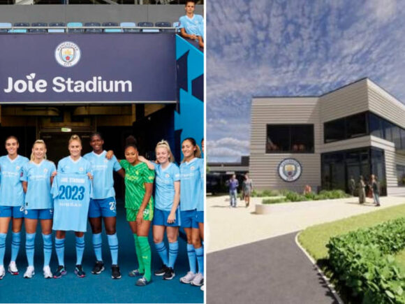 Manchester City starts construction on a 10-million-pound training facility for their women’s team