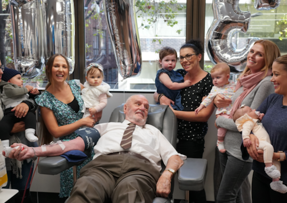 James Harrison, the “Golden Arm” donor from Australia who saved more than two million babies, died at the age of 88