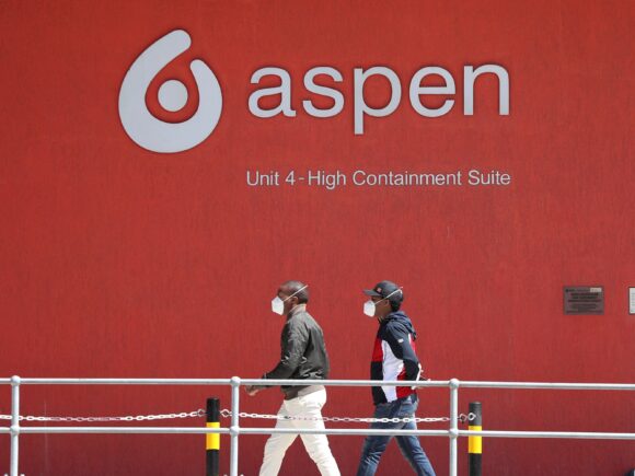 African pharmaceutical company Aspen reports a 5% increase in half-year profits