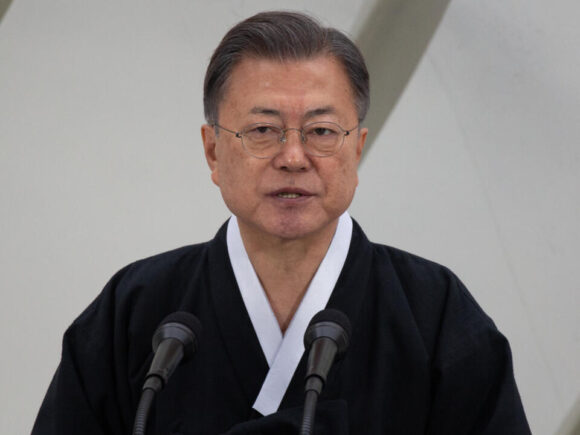 Prosecutors in South Korea have indicted former president Moon Jae-in on charges of bribery