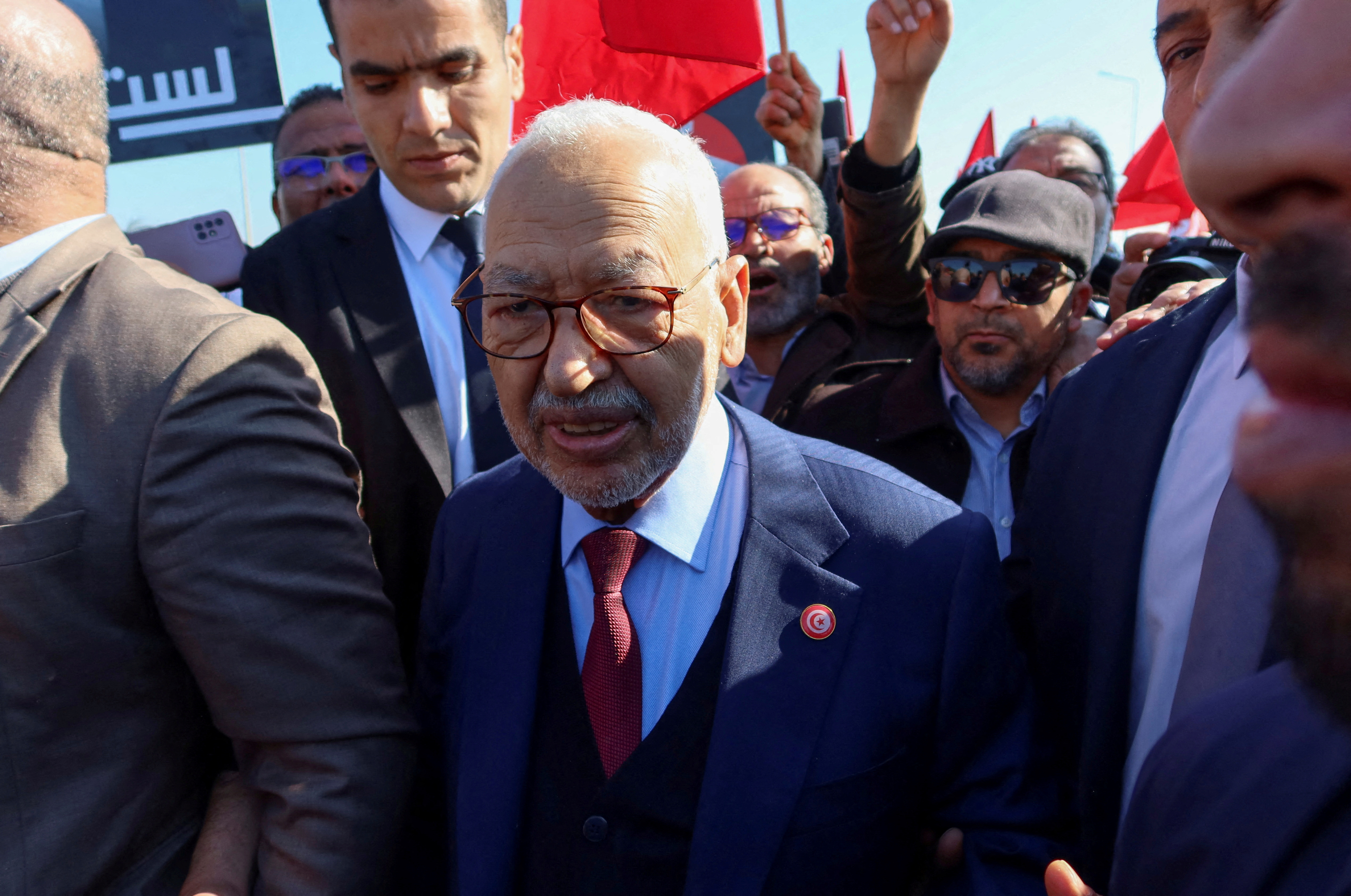 Tunisia imposes extended prison sentences on opposition leaders for conspiracy allegations