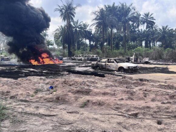 Five People Die in a Deadly River Explosion Caused by Illegally Refined Kerosene