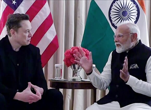Elon Musk and Modi Talk About Tech Cooperation Before Important US-India Trade Negotiations