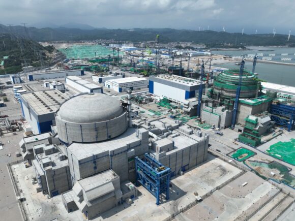 The Chinese government has approved a new nuclear power plant project in eastern Zhejiang