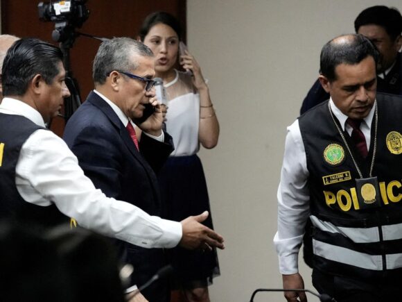 Ollanta Humala, the former president of Peru, and his wife were sentenced to 15 years in prison for money laundering