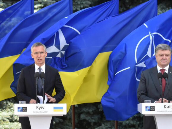 The head of NATO reiterates his “unwavering” support for Ukraine following a deadly Russian missile strike