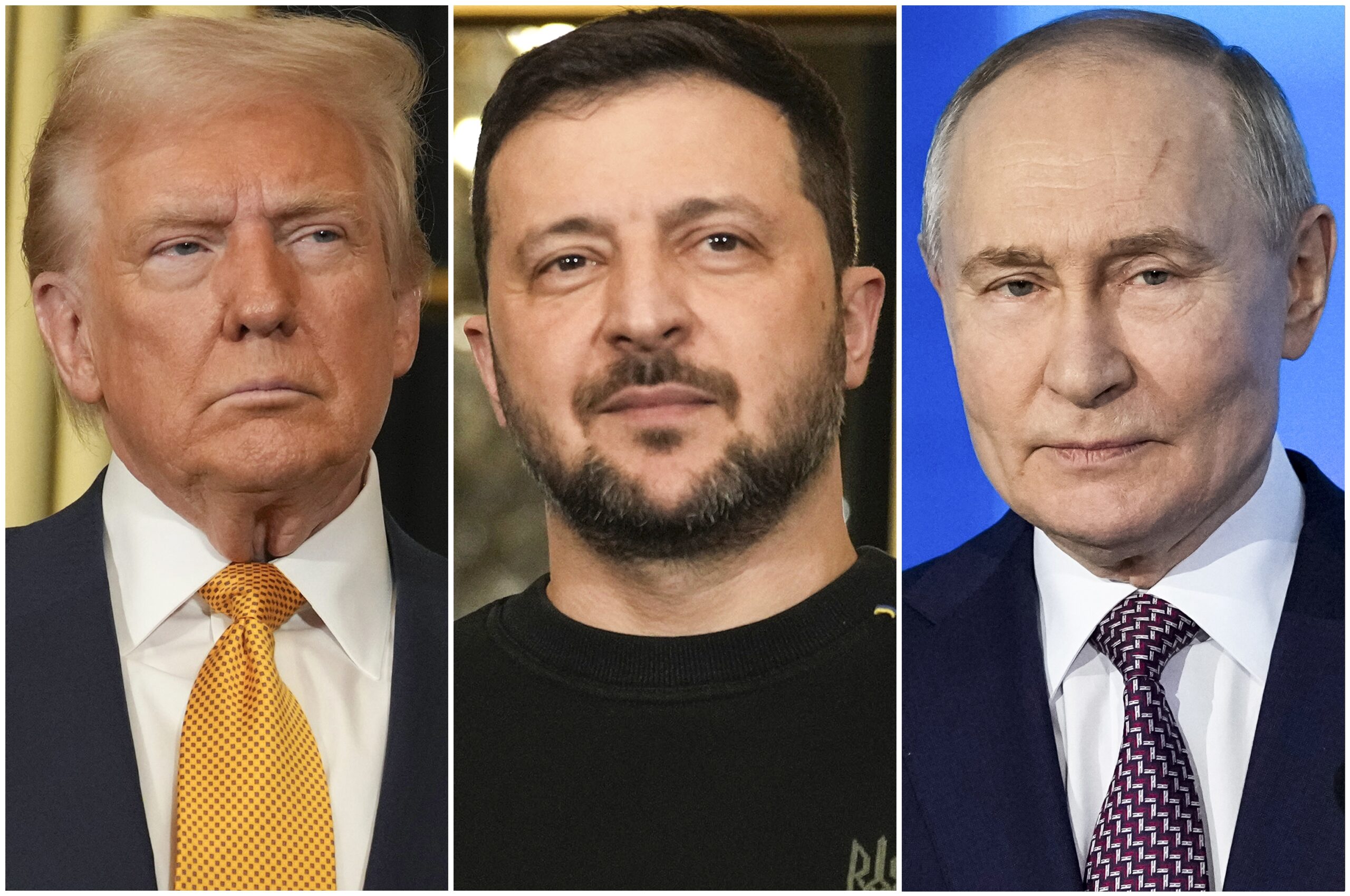 Trump says that peace talks in Ukraine won’t move forward until he meets with Putin