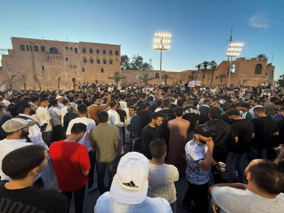 Protesters in Libya are calling for the prime minister’s resignation following the resignation of three ministers