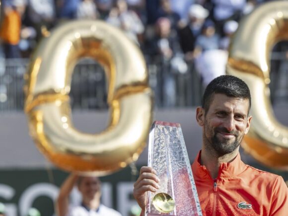 Novak Djokovic wins the Geneva Open, his 100th career singles title