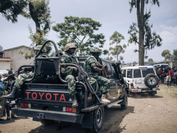 M23-controlled Goma is abandoned by defeated Congolese troops