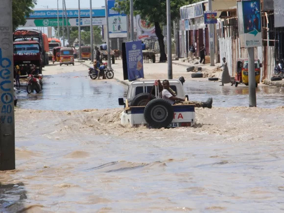 Seven fatalities reported following intense rainfall in Mogadishu on Friday