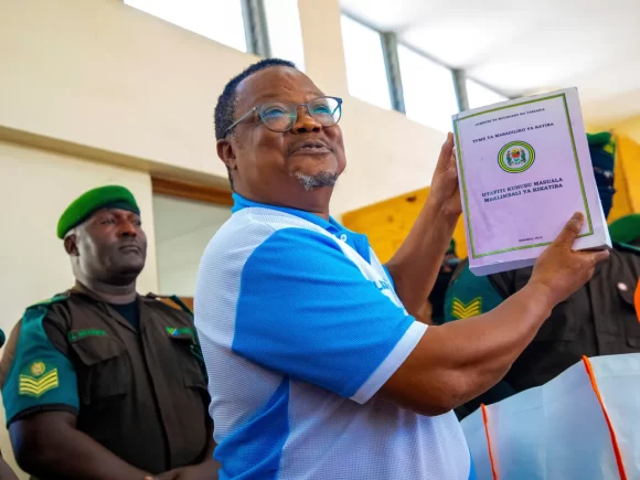 Tanzanian opposition leader shows up for a trial for treason