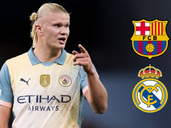 Erling Haaland is said to favor a move to Barcelona over Real Madrid. There may be a €175 million deal imminent