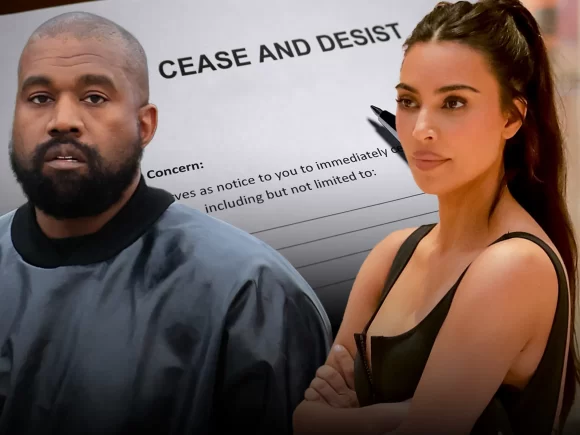 Ye accuses Kim Kardashian of violating his parental rights and sends her a cease-and-desist letter