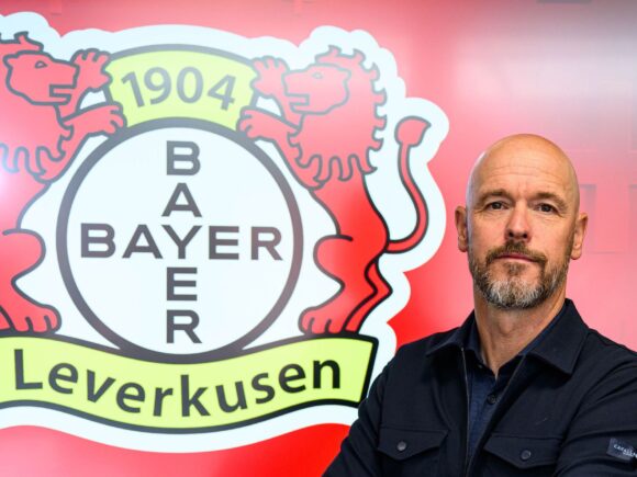 Ten Hag is revealed as the new manager by Bayer Leverkuen